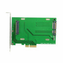 Pci-E 3.0 X4 To U.2 Kit Sff-8639 Adapter Card For Intel Motherboard 750 Nvm