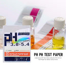 3.8-5.4 Range 0.3 DF Precision PH Test Paper 2-color Contrast Test Strip