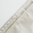 200 x 220Cm Elegant Circle Solid Shower Curtain Polyester Fabric Thick Wate