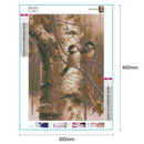 5D DIY Full Drill Diamond Painting Bird Cross Stitch Embroidery Mosaic Kit