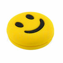 5pcs Silicone Rubber Smile Face Tennis Racquet Vibration Dampener Shock Absorber