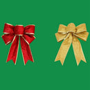 Hanging Ornaments Bowknot,Christmas Tree Party Decoration,(Red)