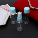 7Pcs Travel Mini Plastic Transparent Empty Makeup Container Bottle Set New