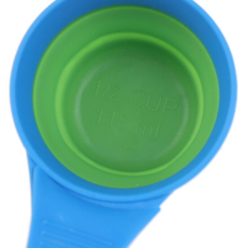 Pet Folded Cat Feeders Bowl Food Storage Spoon Sealing Clipper Dog Suppli_