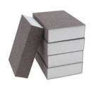 10 Pcs Abrasive Wet Dry Sanding Foam Sponge Block Pad for Plastic Metal Wood