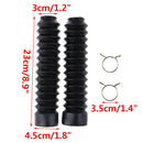 2Pcs Motorcycle Front Fork Shock Absorber Dust Cover Universal Dust Proof Ru Gw