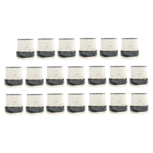 20 Pieces Micro USB  Tips Magnet for Cellphone Shaver Flashlight