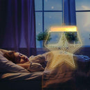 Star LED Fairy String Light Hanging Wall Lamp Wedding Party Window Decor