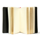 Book From Bloc Notes Memo Paper Notebook Agenda Black PU Leather Journal