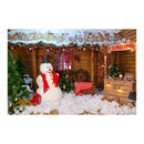 Christmas Background Cloth Snowman Home Decor Photo Studio Fabric (Y-2026) A