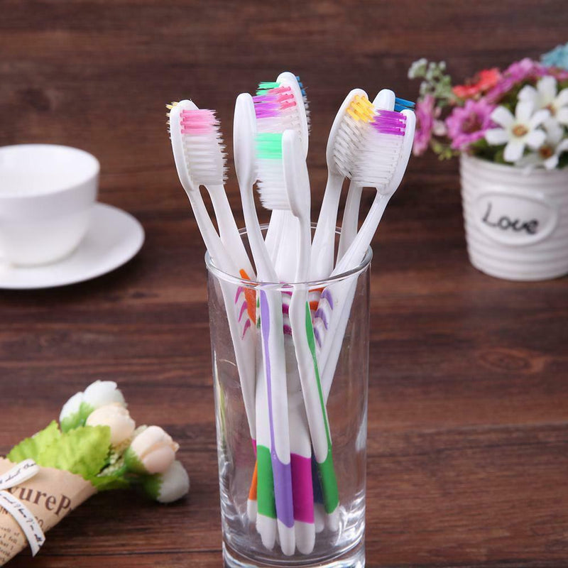 10pcs/pack Professional Soft Toothbrushes Mouth Clean Nano Oral Care Brush A