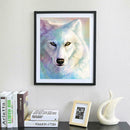 White Wolf King 5D Diamond Painting Embroidery DIY Cross Stitch Home Decor