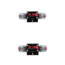 2x 12-24V Car Auto Boat Audio Fuse Holder 40A&60A Auto Reset Circuit Breaker