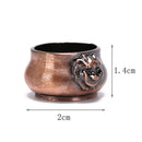 Alloy Lion Incense Burner Censer Church Plate Holder For Cone Sticks RG Hw