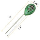 Soil Tester Moisture Analyzer Soil Ph Meter 3-In-1 Soil Gardening Tool Set
