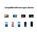 6 in 1 Thunderbolt 3 Usb-C to Hdmi 4K Adapter Sd Tf Card Reader Usb3.0 Hub