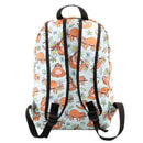 Backpack for Girls Brown Sloth Leaf Water Resistant Print Backpacks Teenage K7R6