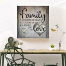 5D DIY Full Drill Diamond Painting Family Embroidery Mosaic Craft Kit Decor