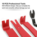 25Pcs Car Door Molding Dash Panel Cd Audio Seal Interior Trim Removal Pry T