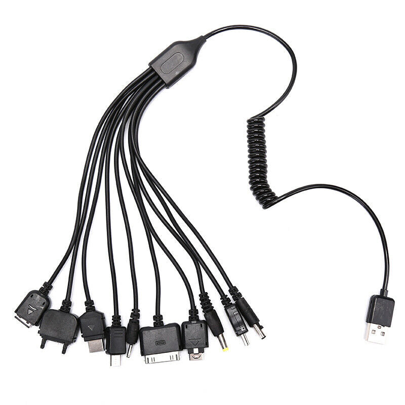 Universal 10 in 1 Multi-Function Cell Phone Game USB Charging Cable ChargME