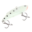 Fishing Bait Artificial VIB Hard Lure Carbon Steel Hook Spinner Night Luminous