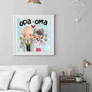 5D DIY Full Drill Diamond Painting Enjoying Couple Cross Stitch Embroidery A
