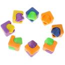 1PC Magic Plastic Spinner Finger Relieve Stress Toys Detachable Hand Spinner  BX