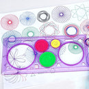 1X Spirograph Geometric Ruler Drafting Tools Stationery Drawing Toys Set JR
