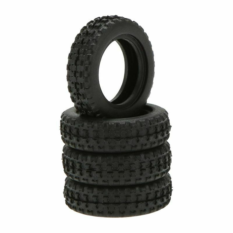 4Pcs Tire for WLtoys K979 K989 1/28 Scale RC Car D6Y5