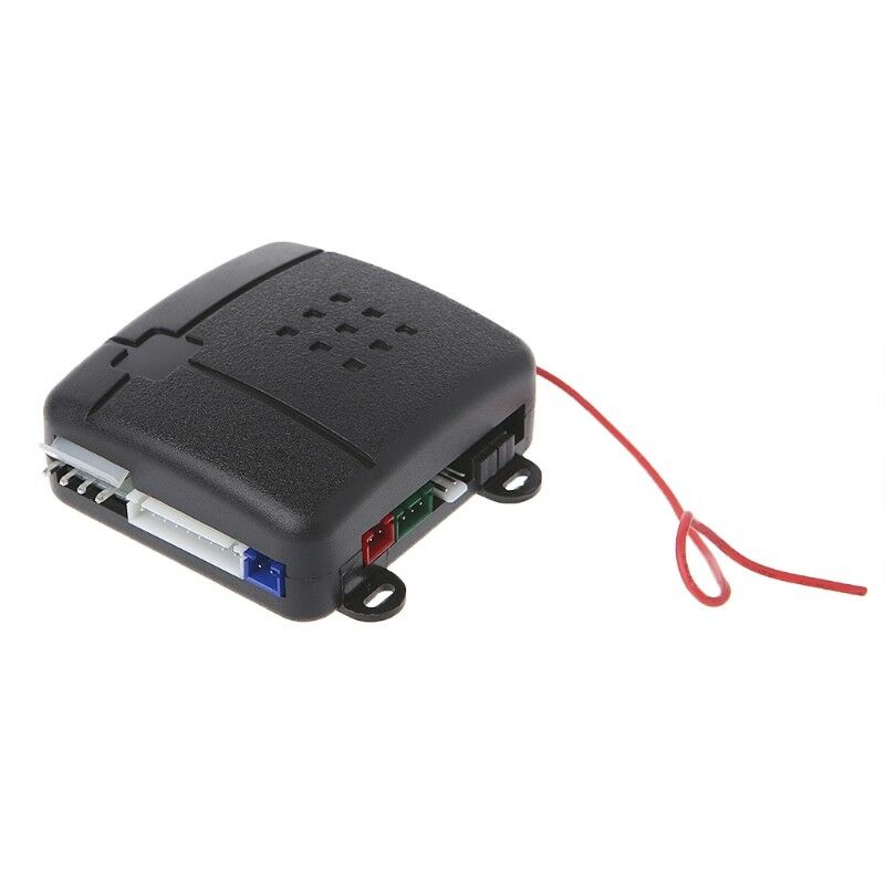 1-Way Car Vehicle Burglar Alarm System Keyless Entry System Security w/ 2 Remote