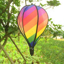Hot Air Balloon with Curly Tail Wind Spinner Windsock, 4 Pieces, 17 Inch Balloon