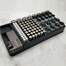 100 Battery Caddy Storage Plastic Holder Rack Organizer  AAA AA D C 9V