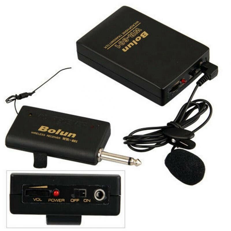 Wireless Lavalier Microphone Wireless Fm Transmitter Receiver Lavalier Lape