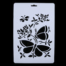6x Layering Stencils  For Walls Painting Scrapbooking Embossing Paper A