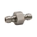 Paint Ball Air Pcp Both End Male Quick Disconnect Adaptor Stainless Steel D