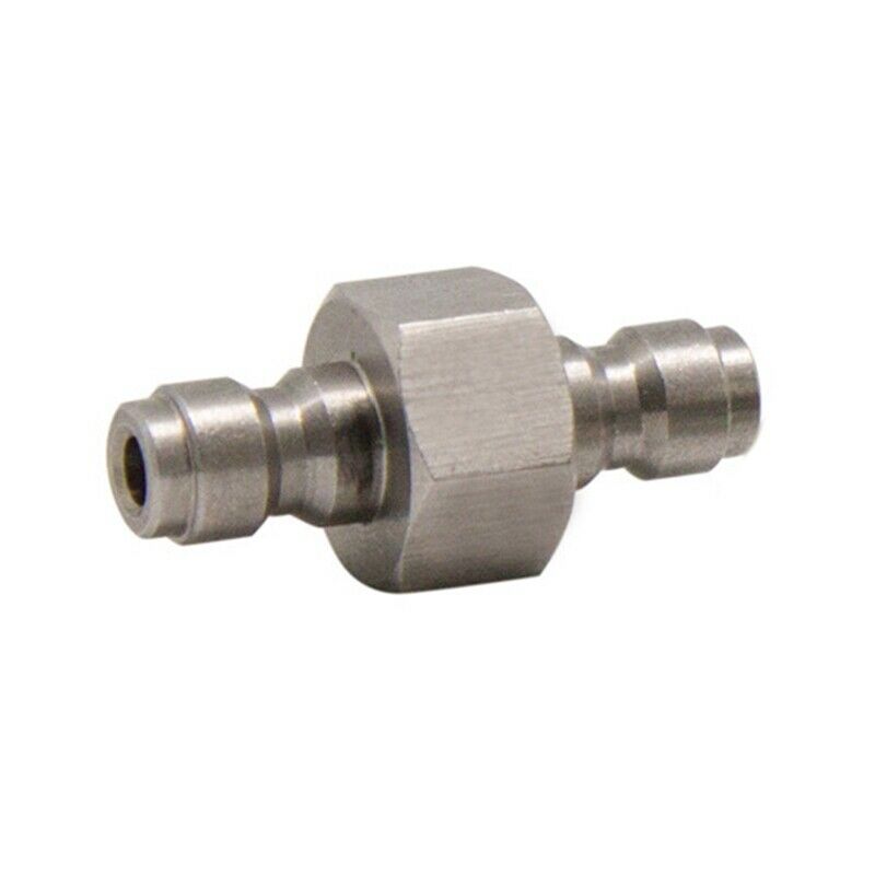 Paint Ball Air Pcp Both End Male Quick Disconnect Adaptor Stainless Steel D