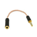 4.4mm Male To 3.5mm Female Earphone Headset Converter,1pcs