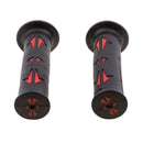 Black & Red 22mm 7/8" ATV Pid Dirt Bikes Motorcycle Hand Grips Handle Bar