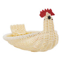 Creative Fruit Handmade Rattan Woven Living Room Fruit Plate Bread Dried Fr F8G6