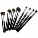 8pcs Facial Makeup Brush Powder Foudation Eyebrow Lip Eyeliner Brush Tool