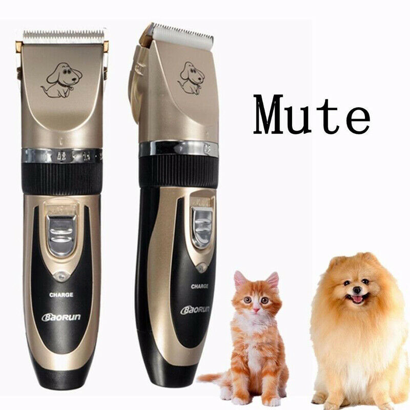 Electrical Animal Pet Dog Cat Hair Grooming Trimmer Shaver Clipper Quiet Razor