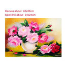5D Peony Diamond Painting Embroidery DIY Craft Cross Stitch Home Decor Gift