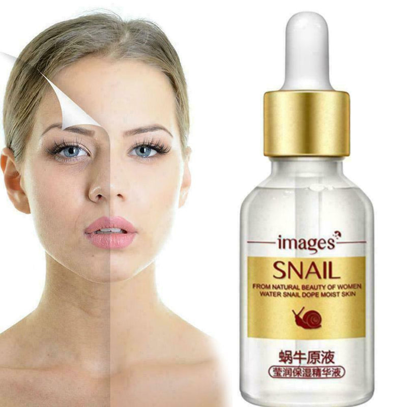 Snail Extract Serum Face Essence Hyaluronic Acid Collagen Whitening Essence A2V6