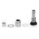 4Pcs`Bolt-in Stainless Car Motorcycle Wheel Tyre Tire Valve Stems with Dust C3Cs