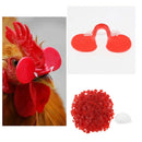 500Pieces Chicken Peepers Poultry Blinders Eye Glasses Chicken 5.5cm