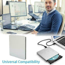 External DVD Drive USB CD Player RW Burner Laptop PC New iMAC MacBook M6X4 U5X5