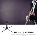 Flute Stand Portable Foldable Clarinet Holder Rest Rack Musical Instrument Parts