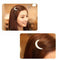Glitter Moon Rhinestone Hair Clips Hair Styling Pins Fringe Clip Headwear A