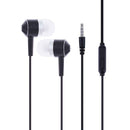 3.5mm Line Control In-ear Heavy Bass Stereo Earbud Earphone With MIC(Black)