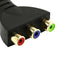 4Pcs HDMI Male to 3RCA Video Audio AV RGB Component Converter Adapter For HDTV